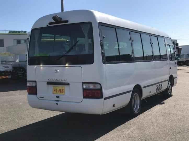 WSH 16411 Japan Used Toyota Coaster 2007 Bus on sale Shin Ei